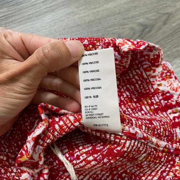 Free People Thalia Top Cinched Cropped sz S - Picture 5 of 6